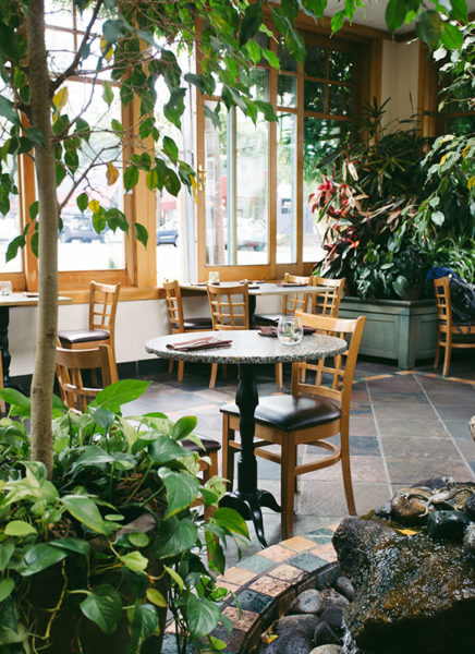 Cafe Flora - Seattle Vegetarian Restaurant Interior