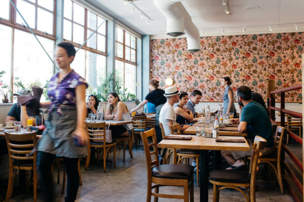 Cafe Flora - Seattle Vegetarian Restaurant Interior